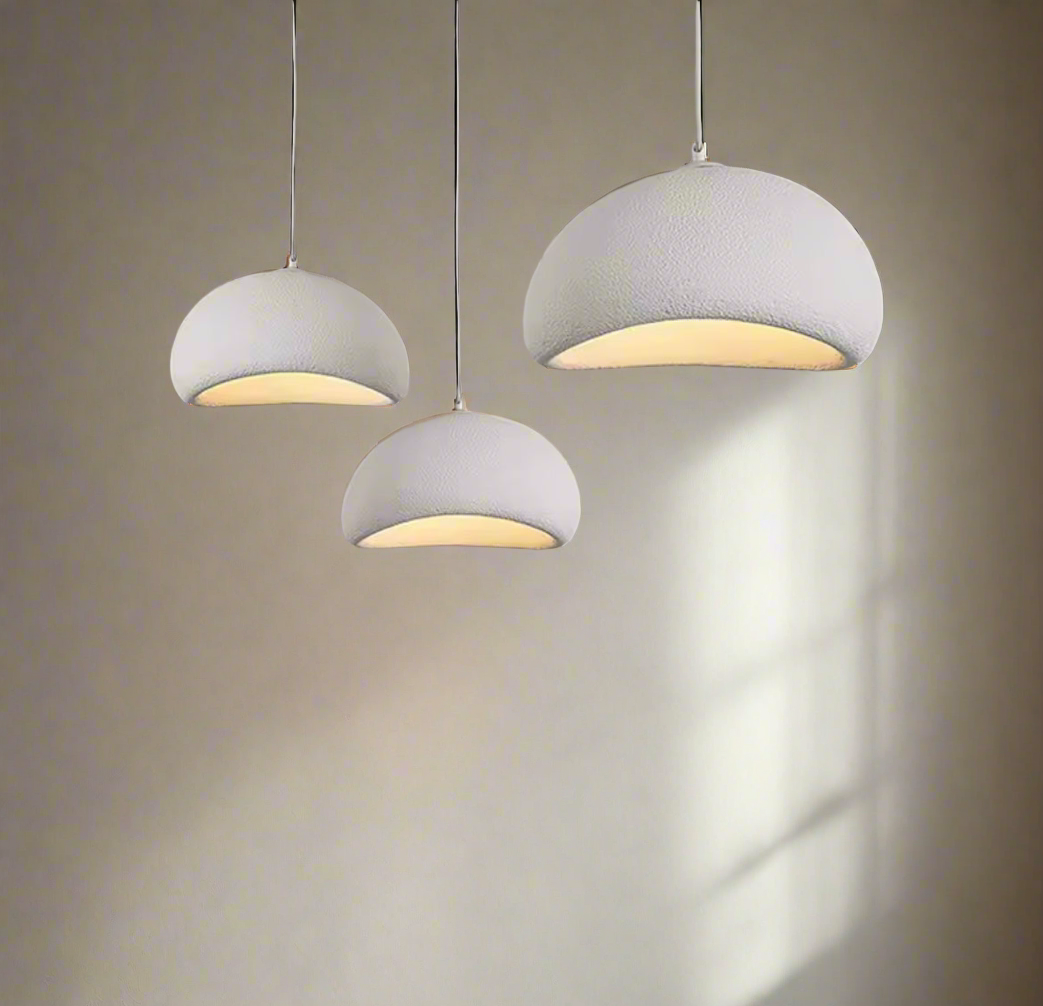 Wabi-Sabi Nordic ceiling lamp in dining room

