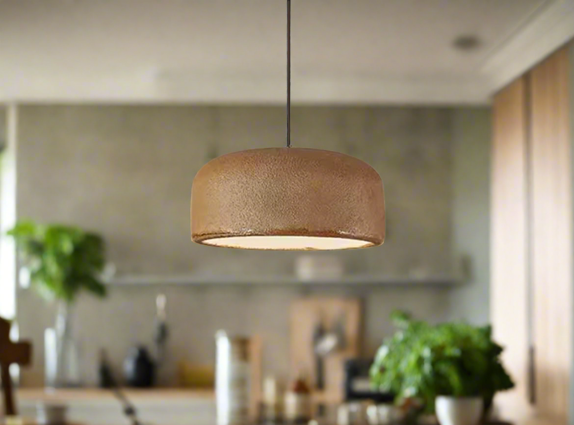 Wabi Sabi Antique Brown Pendant Light – Nordic LED Lamp