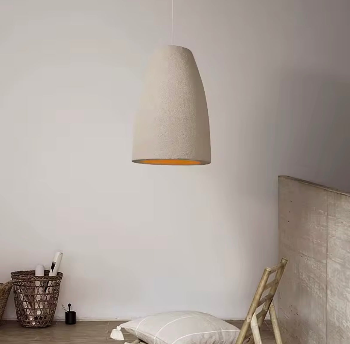 Wabi Sabi Ceiling Light – Modern Nordic Pendant Lamp (46cm)