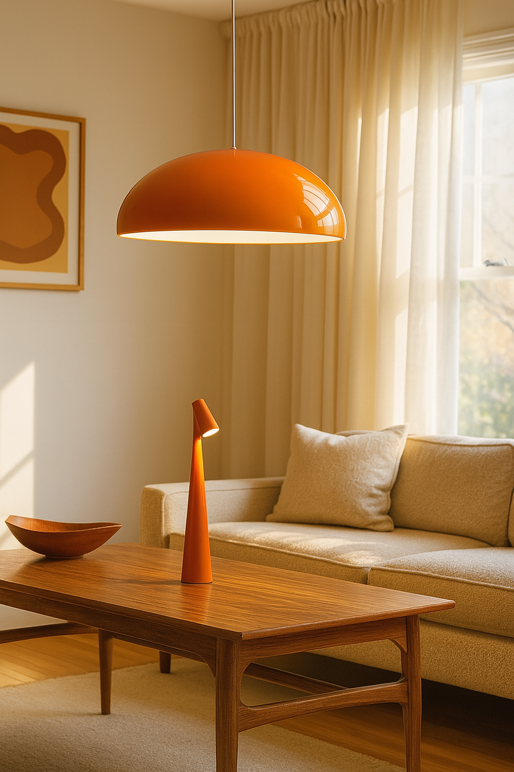 Danish LED Table Lamp – USB Rechargeable Minimal Light for Desk & Dining